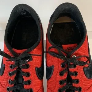 Nike | Shoes | Nike Air Force Mens Size 12 Low Red Black  display picture 3